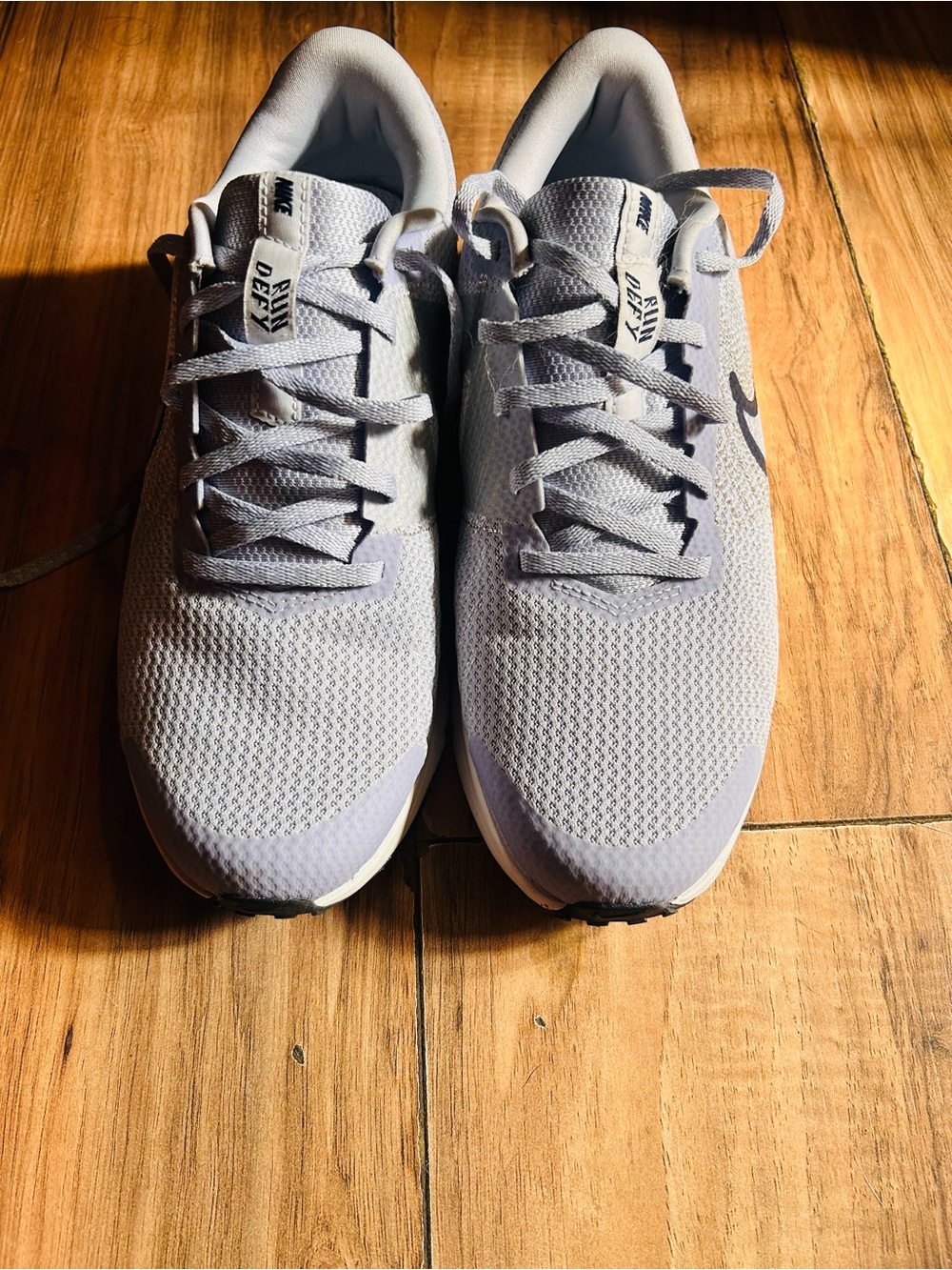 Nike Women's Pale Lavender Mesh Running Sneakers